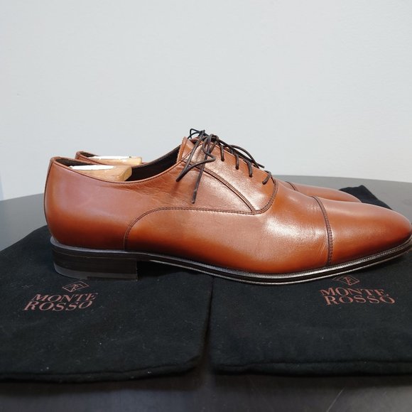Monte Rosso Cap Toe Leather Oxfords main image 5